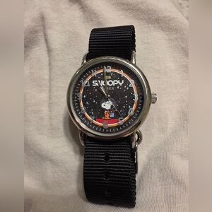Timex Snoopy In Space NASA Watch
